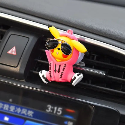 Clip d'aromathérapie pour voiture Pokémon Pikachu
