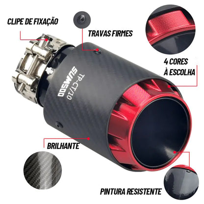 Embouts d'échappement Carbo3Tech™ par SUMSOO