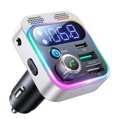 Adaptador de cargador para transmisor FM Bluetooth
