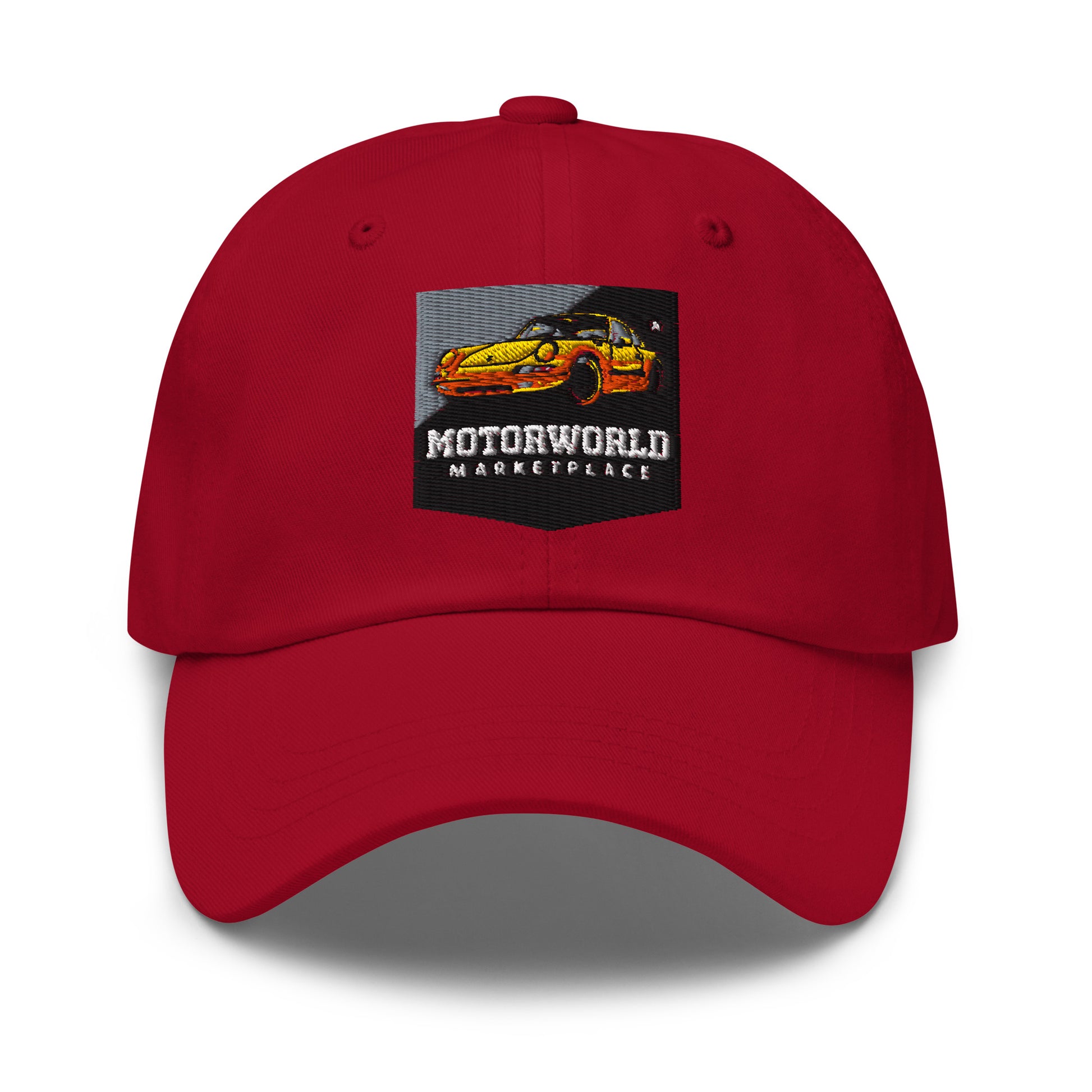 MotorWorld Marketplace Embroiled VIP Hat Cranberry – Car Accessories | MotorWorld Marketplace