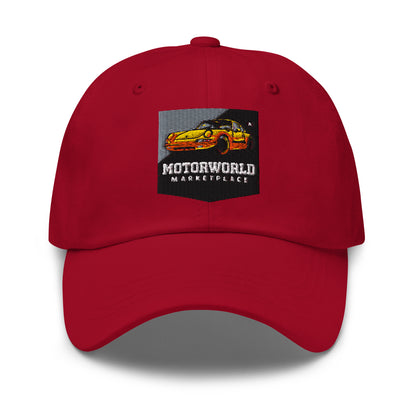 MotorWorld Marketplace Embroiled VIP Hat Cranberry – Car Accessories | MotorWorld Marketplace