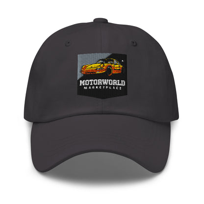 MotorWorld Marketplace Embroiled VIP Hat Dark Grey – Car Accessories | MotorWorld Marketplace