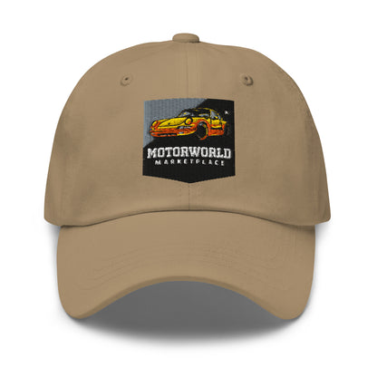 MotorWorld Marketplace Embroiled VIP Hat Khaki – Car Accessories | MotorWorld Marketplace