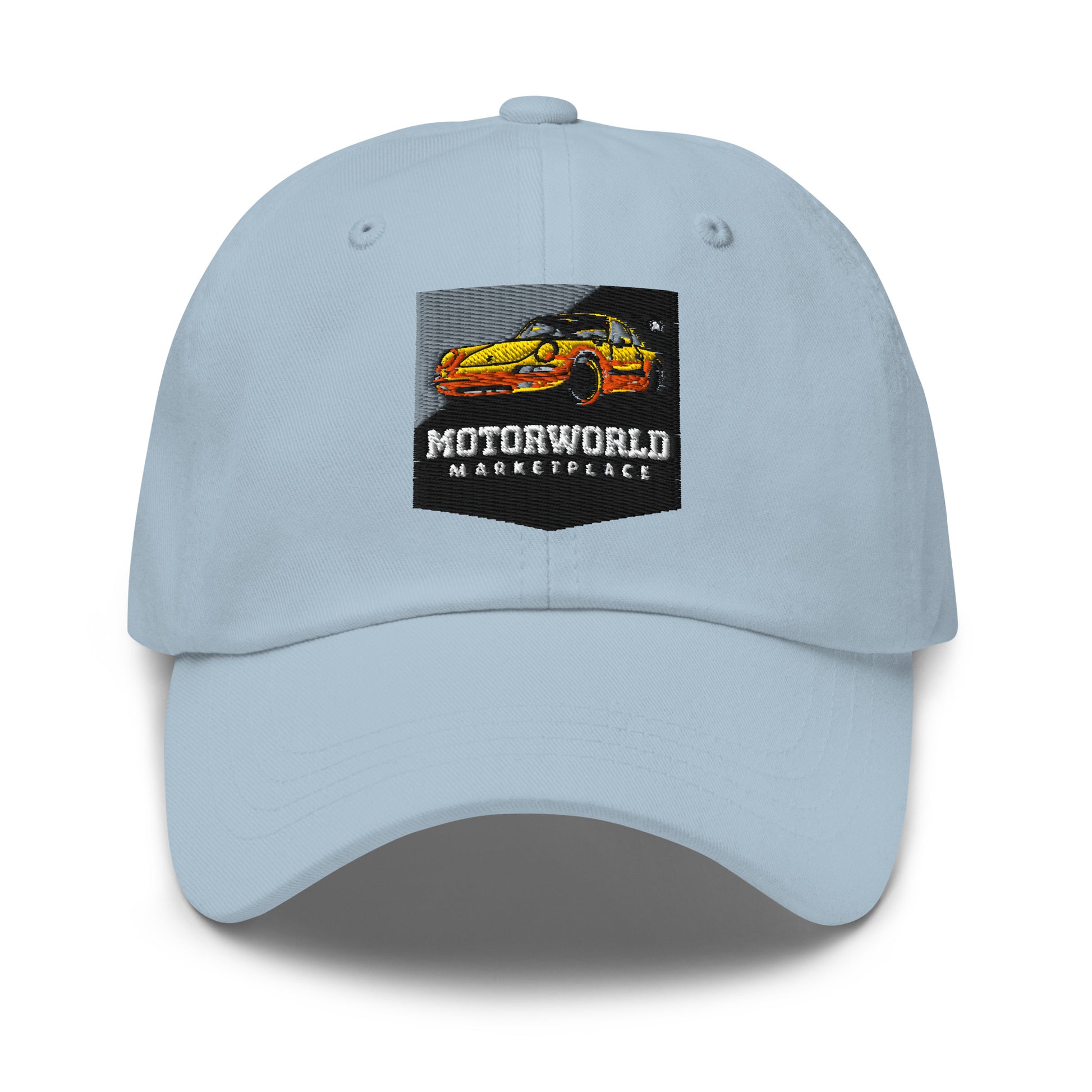 MotorWorld Marketplace Embroiled VIP Hat Light Blue – Car Accessories | MotorWorld Marketplace