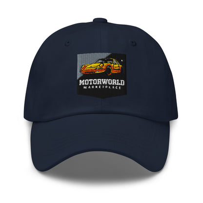 MotorWorld Marketplace Embroiled VIP Hat Navy – Car Accessories | MotorWorld Marketplace