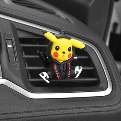Clip d'aromathérapie pour voiture Pokémon Pikachu