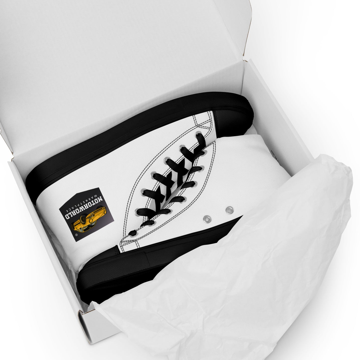 MotorWorld Marketplace High top canvas VIP shoes – Car Accessories | MotorWorld Marketplace