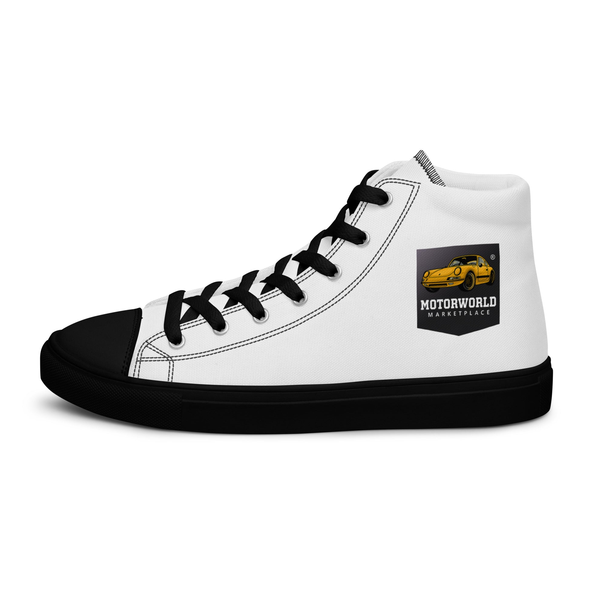 MotorWorld Marketplace High top canvas VIP shoes – Car Accessories | MotorWorld Marketplace