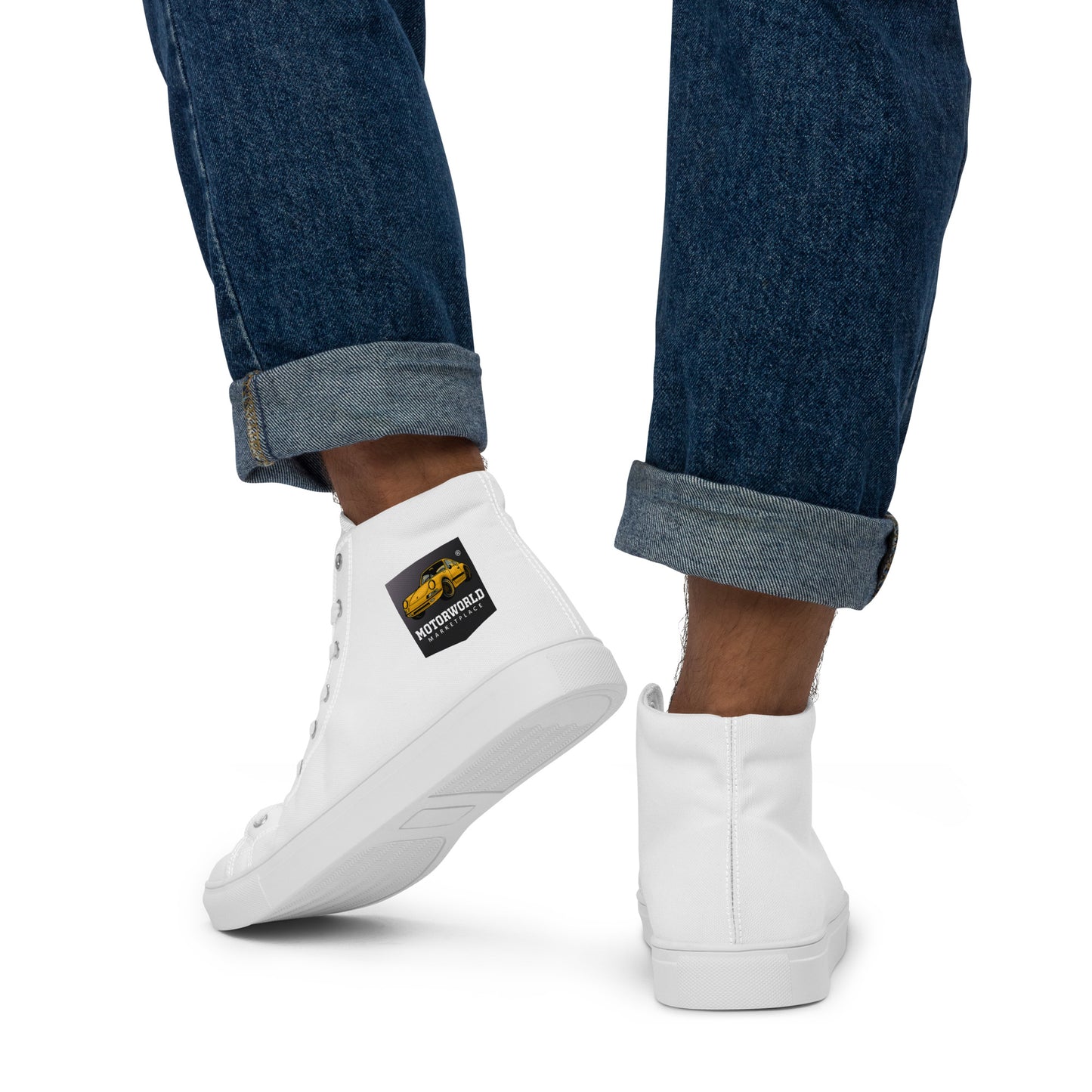 MotorWorld Marketplace High top canvas VIP shoes – Car Accessories | MotorWorld Marketplace