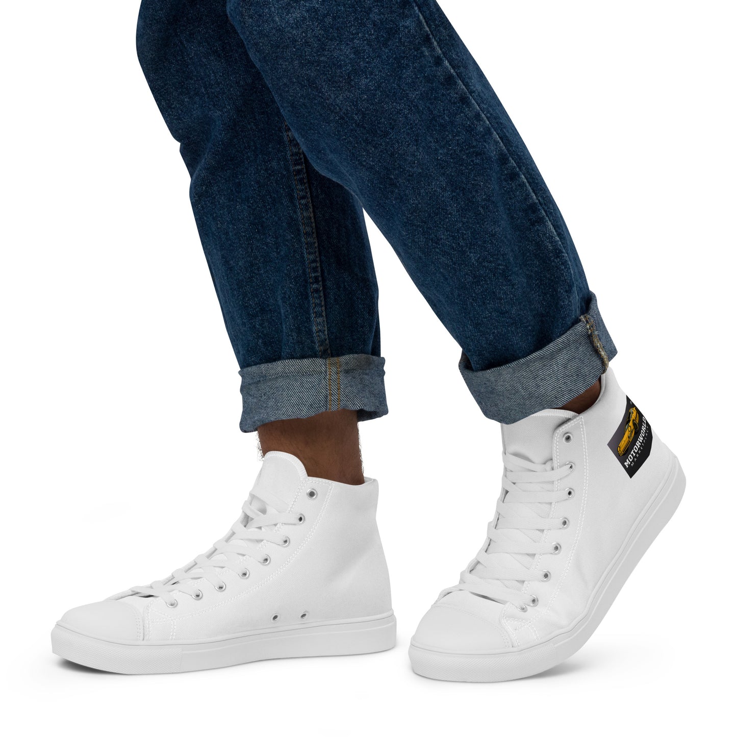 MotorWorld Marketplace High top canvas VIP shoes – Car Accessories | MotorWorld Marketplace