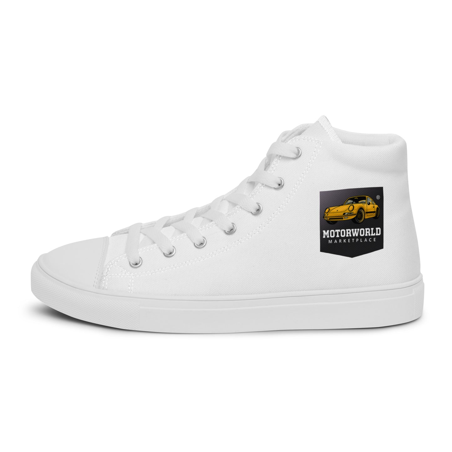 MotorWorld Marketplace High top canvas VIP shoes – Car Accessories | MotorWorld Marketplace