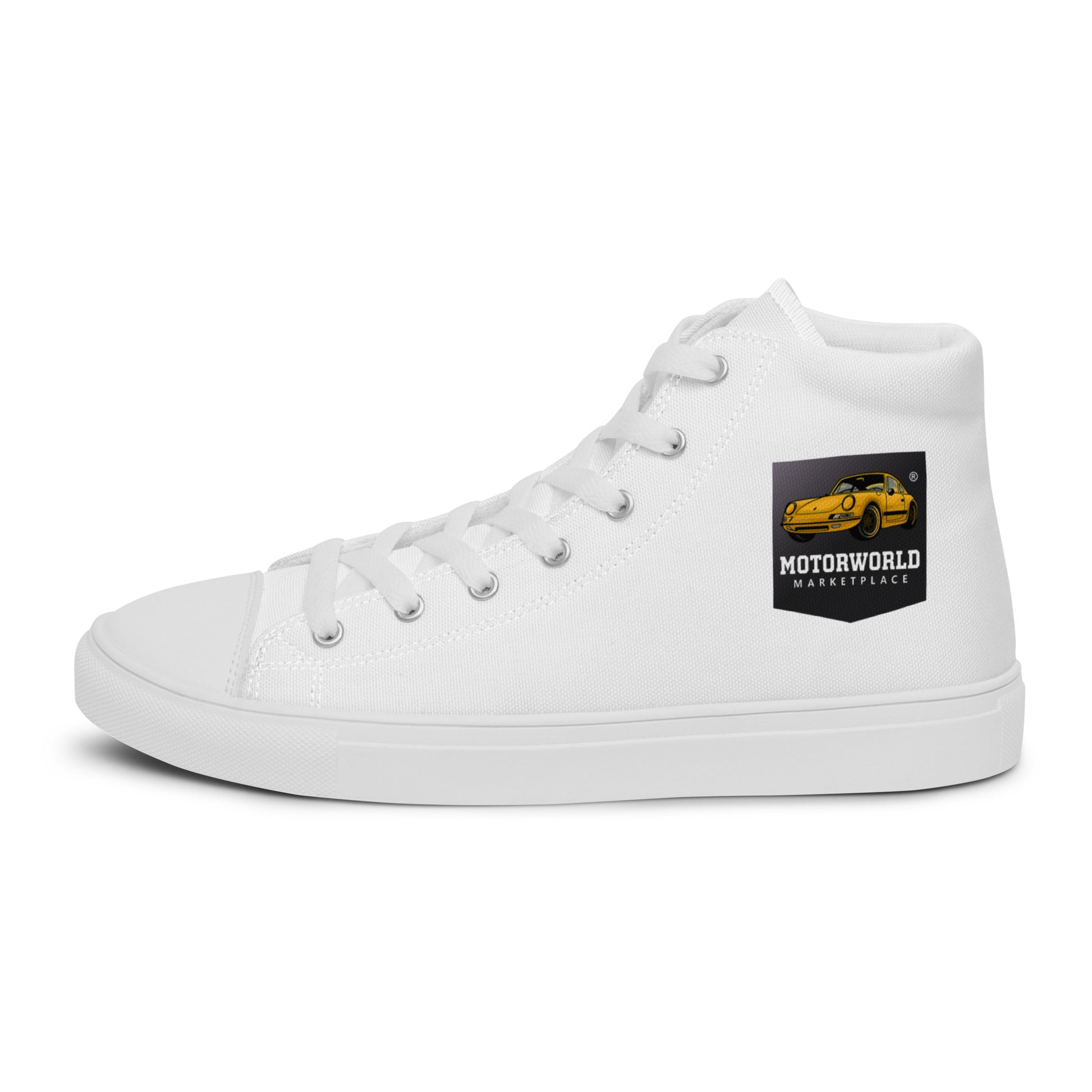 MotorWorld Marketplace High top canvas VIP shoes – Car Accessories | MotorWorld Marketplace