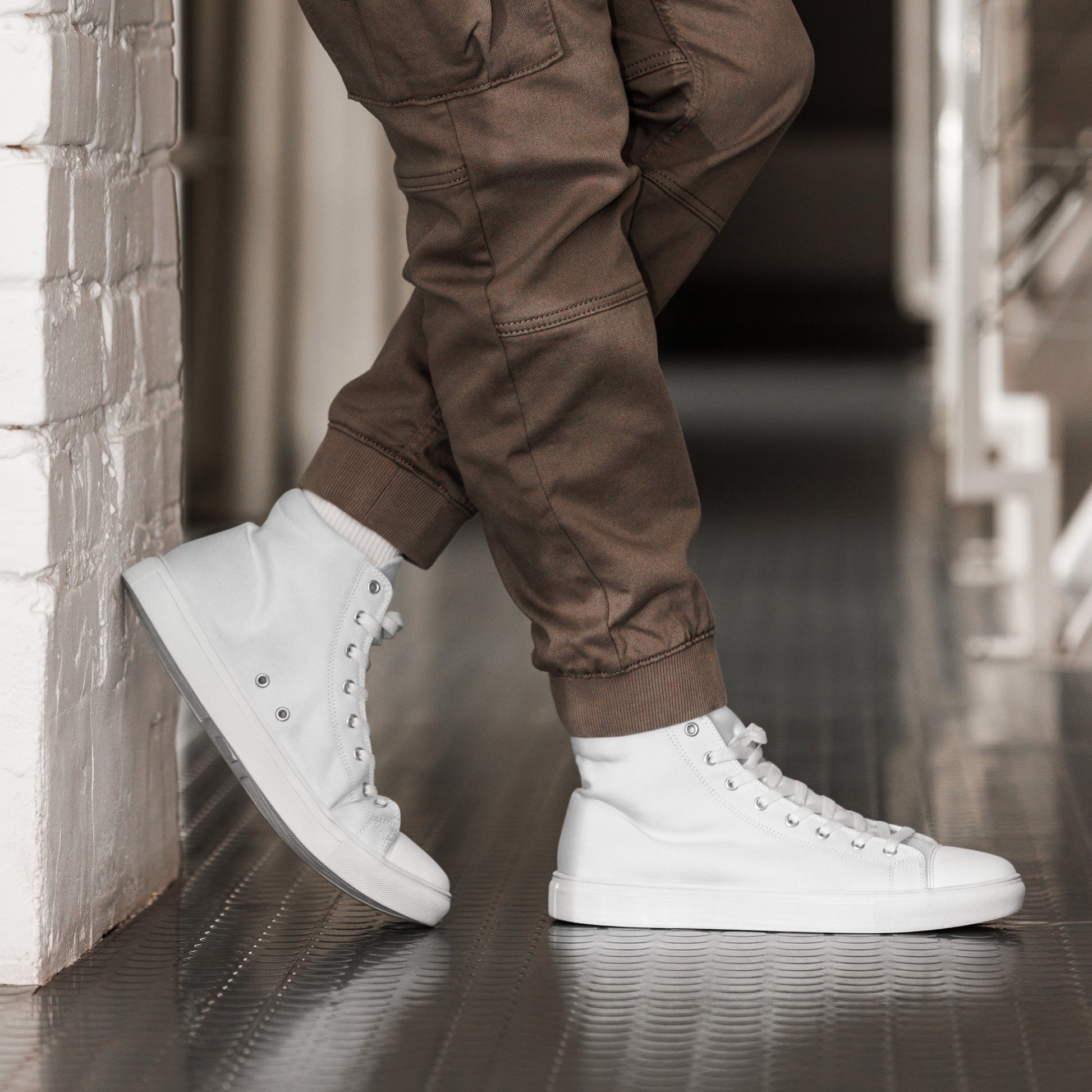 MotorWorld Marketplace High top canvas VIP shoes – Car Accessories | MotorWorld Marketplace