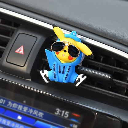Clip d'aromathérapie pour voiture Pokémon Pikachu