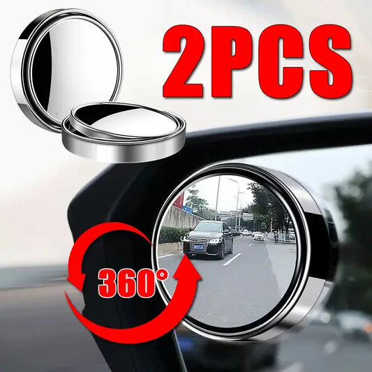 Adjustable Clear Rearview Auxiliary Mirror