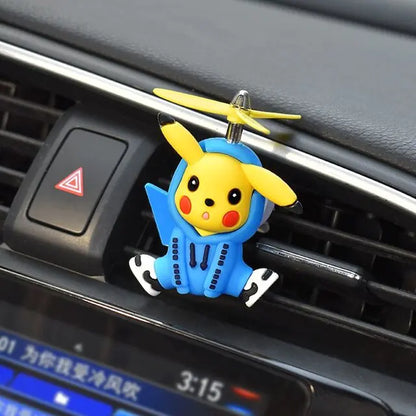 Clip d'aromathérapie pour voiture Pokémon Pikachu